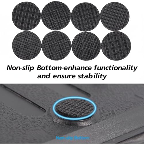 Leermart Foot Rest for Under Desk at Work 4-Level Height Adjustable, Ergonomic Foldable Footrest for Office, Gaming,Computer, Soft & Removable Pad Desk Foot Stool Suitable for All Seasons