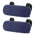 OpusBags 2Pcs Navy Thickened Office Chair Armrest Pads to Relieve Forearm Pressure, Suitable for Office Chairs, Wheelchairs, Comfortable Gaming Chairs