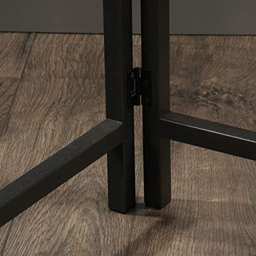 Sauder North Avenue L-Shaped Desk, Smoked Oak Finish