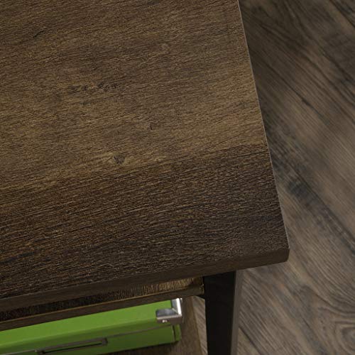 Sauder North Avenue L-Shaped Desk, Smoked Oak Finish