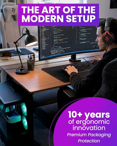 Arozzi PC Mount – Under Desk Computer Tower Holder, Adjustable Height & Width CPU Bracket, Heavy Duty Steel PC Stand, 360° Rotating Base, Supports Up to 66 lbs, Space-Saving Desk Setup - Pink