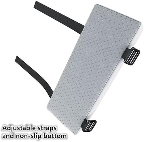 Office Chair Armrest Pads, 2 Pack Memory Foam Arm Rest Covers, Elbow Pillow Pressure Relief Arm Riser for Desk, Gaming Chair, Wheelchair Armrest Pads (Black)