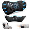 Lumbar Support Pillow,Ergonomic Memory Foam lumbar pillow for chair and Bed ,lower back support pillow for couch,Lower Back Pain Relief and Spine Support,lower Back Pillow for Chair,Car Seat Couch
