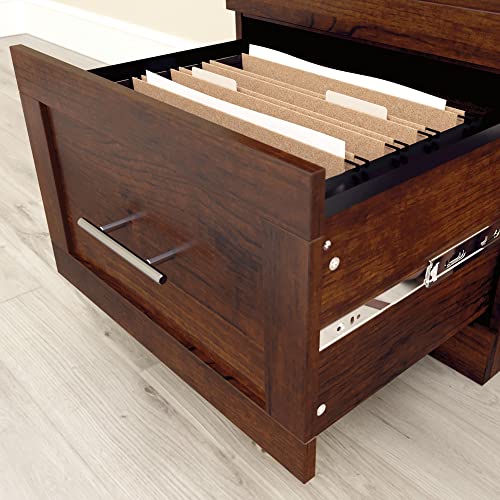 Realspace® 17" D Vertical 2-Drawer File Cabinet, Mulled Cherry