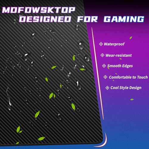 XXkseh 39 Inch Z-Shaped Computer Desk with Headset Hook - Ergonomic Small Gaming Table, MDF Desktop and Metal Frame, Red