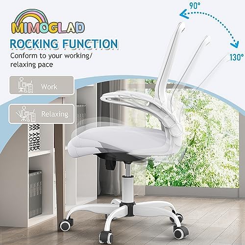 Mimoglad Ergonomic High Back Mesh Office Chair, Adjustable Lumbar Support, Thickened Seat Cushion