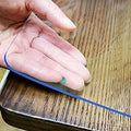 LovePads Clear Desk Mat 16 x 36 Inch, 1.5mm Thick Clear Table Protector, Waterproof Plastic Table Cover Protector, PVC Desk Protector Mat, Vinyl Desk Cover for Desktop, Coffee & Dining Table