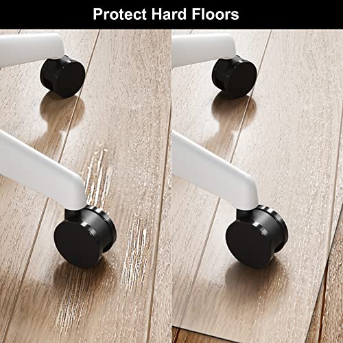 Kuyal Office Chair Mat for Hardwood Floor, 36'' x 48'' Rectangle Transparent Desk Thick Durable Chair Mat for Rolling Chairs, Easy Glide, Floor-Protector