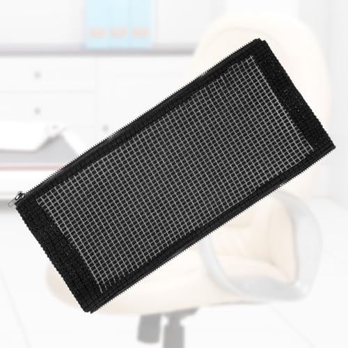 Classicseali 2pcs Office Chair Armrest Covers, Arm Rest Covers for Office Chair,with Zipper, Stretchable Chairs Arm Pads, Black Armrest Cover for Chairs