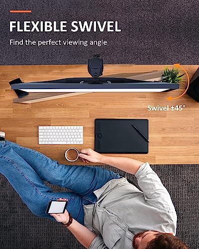 Suptek Single Monitor Mount, Adjustable Monitor Arm Desk Mount Stand for 1 / One Screen up to 32 inch Screen(MD9401)