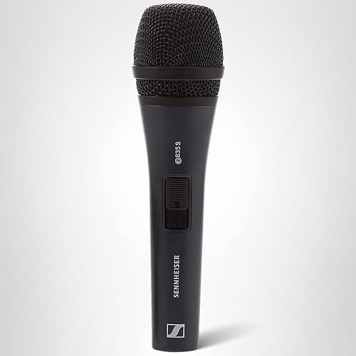Sennheiser Pro Audio Sennheiser Professional E 835-S Dynamic Cardioid Vocal Microphone with On/Off Switch