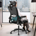 Nexthro Ergonomic Office Chair,Mesh Office Chair with Lumbar Support,High Back Desk Chair with Flip-up Arms,400 lbs Big and Tall Computer Chair with Headrest,Comfy Desk Chairs