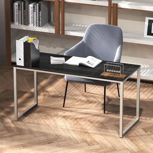 SHW Mission 55-Inch Home Office Computer Desk, Espresso