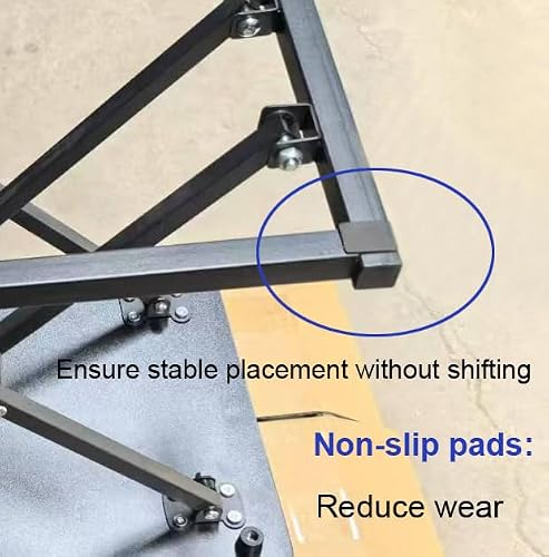 VebaCidi Height Adjustable Sit to Stand Desk Riser, Compact Standing Desktop Converter for Monitor or Laptop, Black