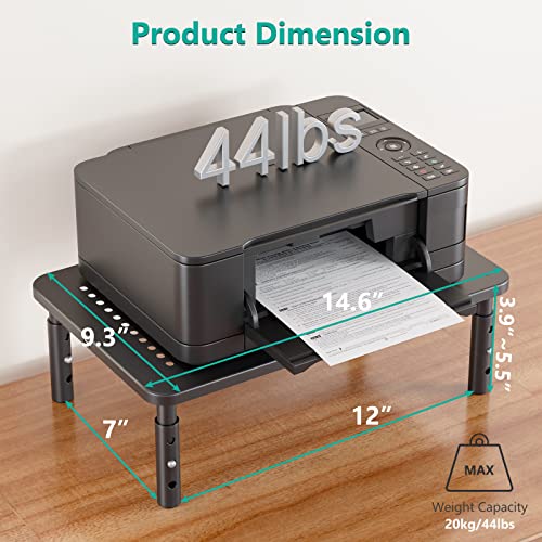 WALI Bundle – Computer Monitor Stand for Desk and Dual Monitor Stand STT003+STT003-2