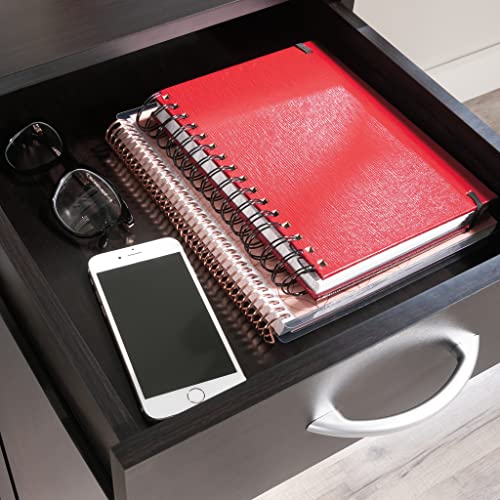 Sauder Beginnings Desk in Cinnamon Cherry finish