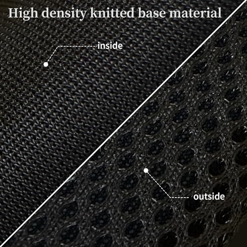 Acxseo 6" Extra Thick Memory Foam Office Chair Cushion – 2-Layer Booster Seat for Back & Tailbone Pain Relief, 18 x 16 x 6in Non-Slip Cushion with Carry Handle for Wheelchair, Car, and Airplane