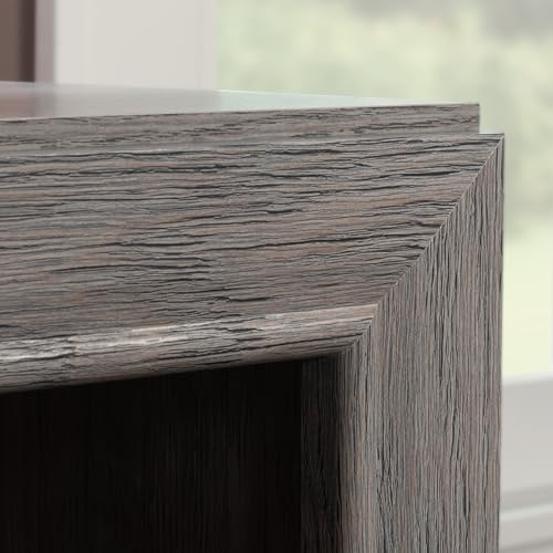 Sauder Hayes Garden Desk with File Drawer, Ashen Oak Finish