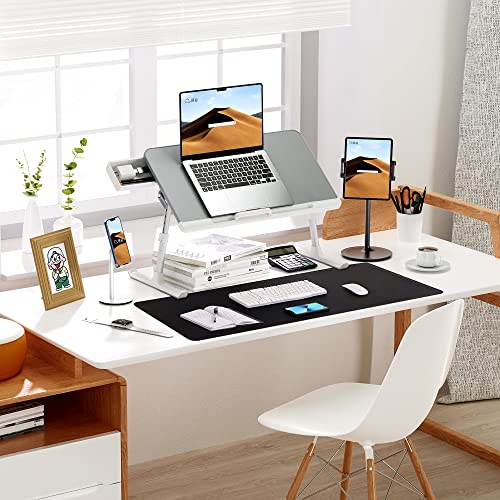 AFIING Large Desk Mat, 47" x 17", Black