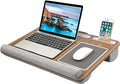 HUANUO Lap Desk for Couch, Laptop Stand with Phone Holder, Laptop Bed Desk for Sofa, Computer Lap Tray