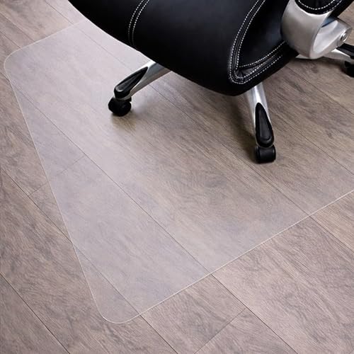 Marvelux Heavy Duty Polycarbonate Office Chair Mat for Hardwood Floors 48" x 60" | Transparent Hard Floor Protector, Rectangular | Multiple Sizes