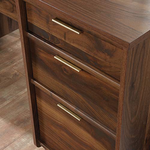 Sauder Clifford Place Executive Desk, in Grand Walnut finish