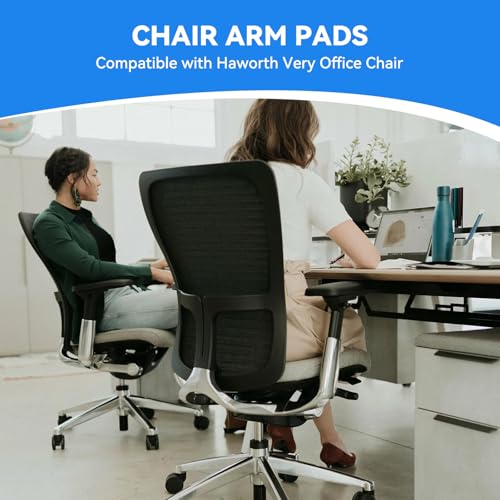 SINOLUXE Arm Pads Caps Replacement fit for Haworth Very Office Chair,Office Chair Arm Rest Replacement